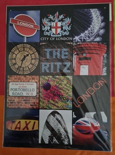 The Ritz London metal art