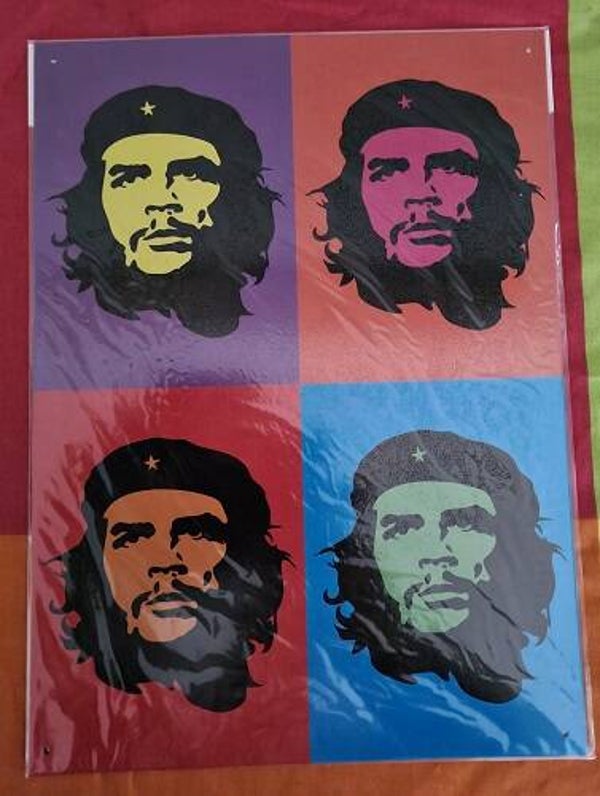 Guevara Cuba metal art