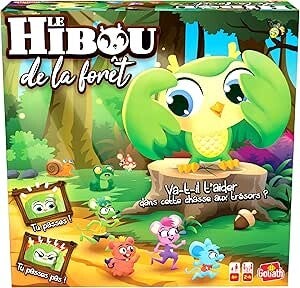 De uil van het bos Franse uitvoering