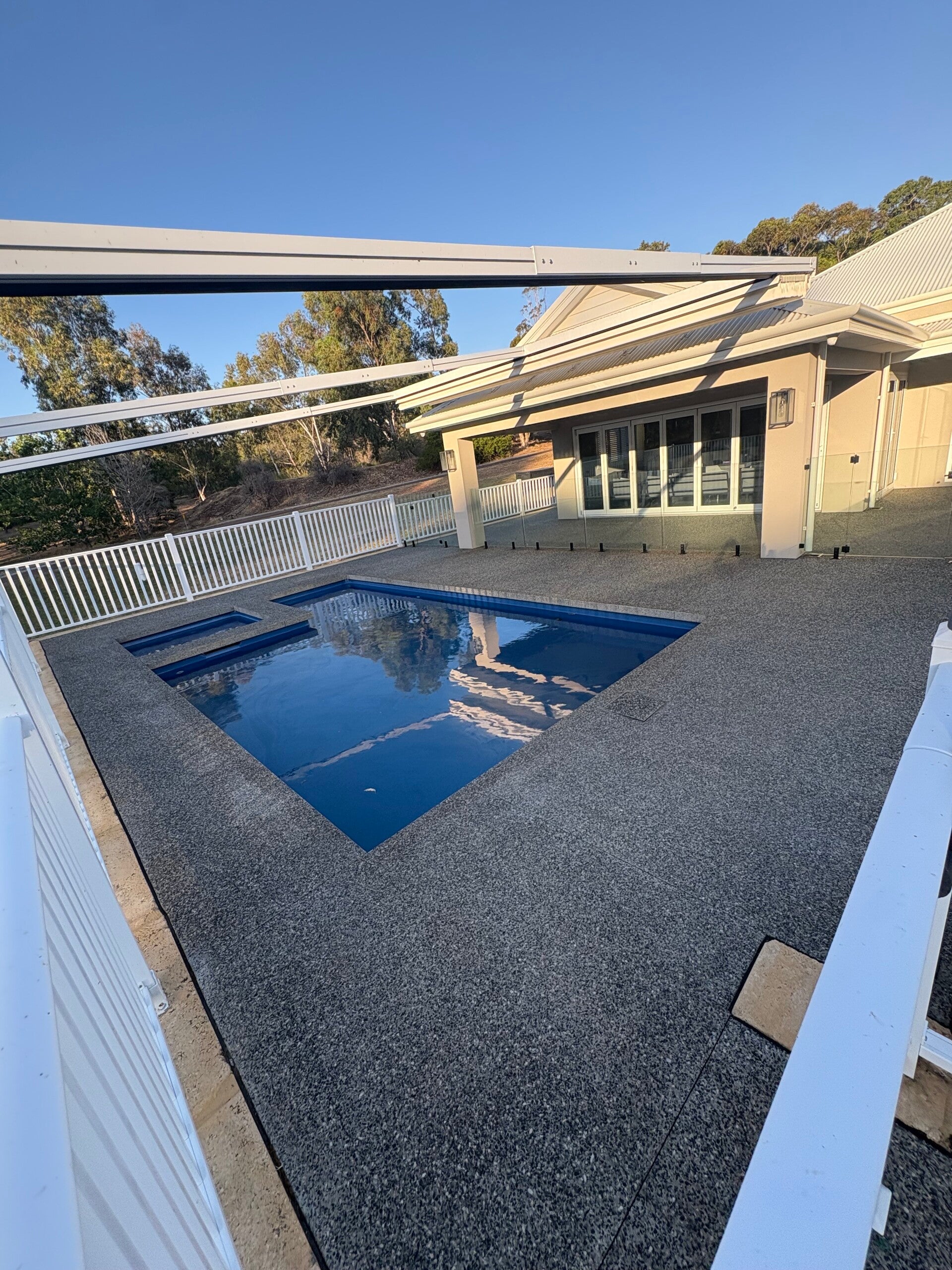 Exterior cleaning result