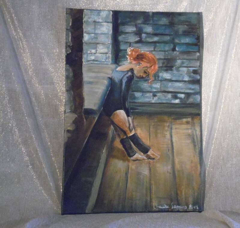 Strechen voor de dans