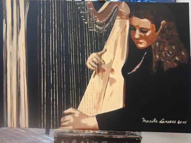 De harpist – The harpist