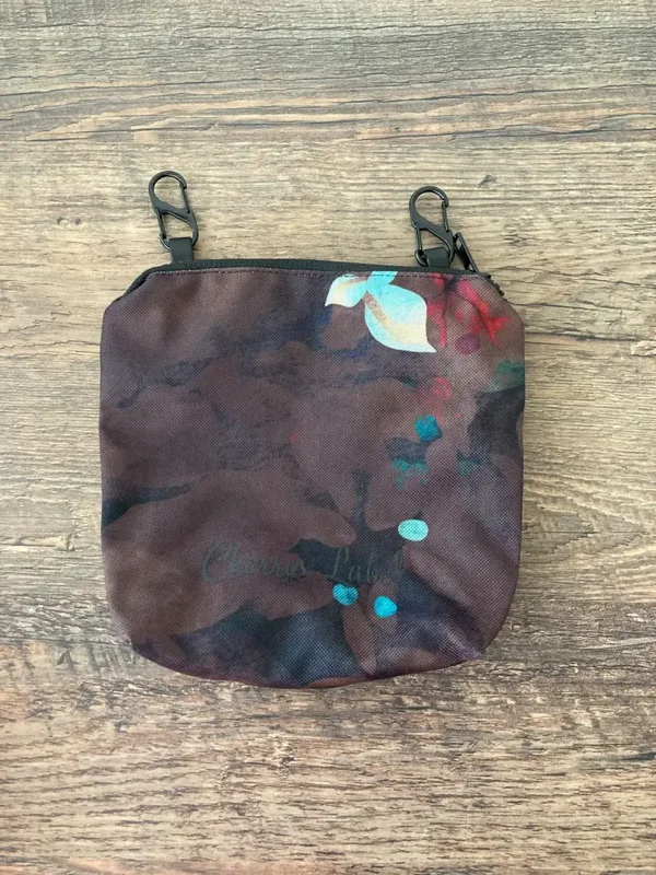 Leckerlitasche Braun Boho groß