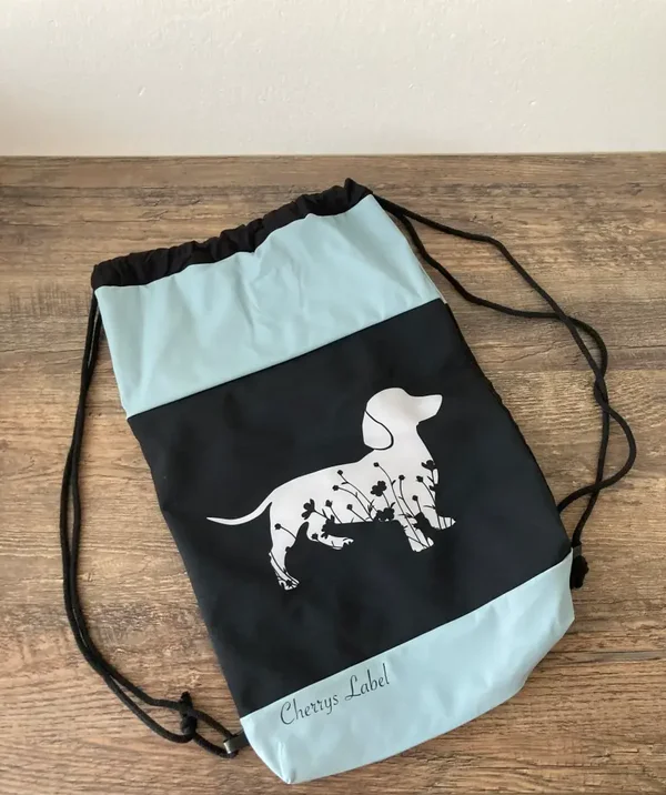 Turnbeutel Dackel