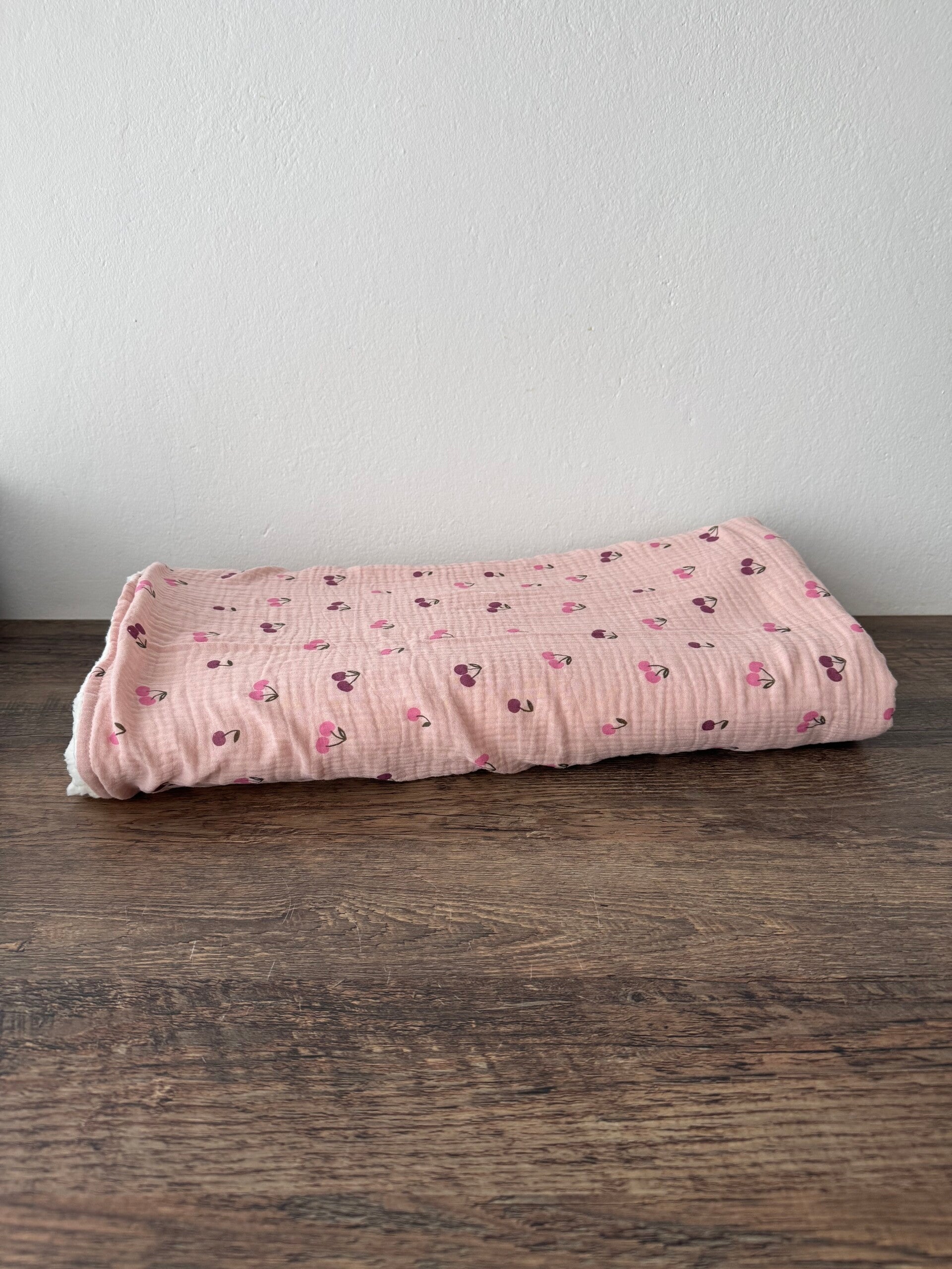 Musseline/Kuschel Decke CherryLove