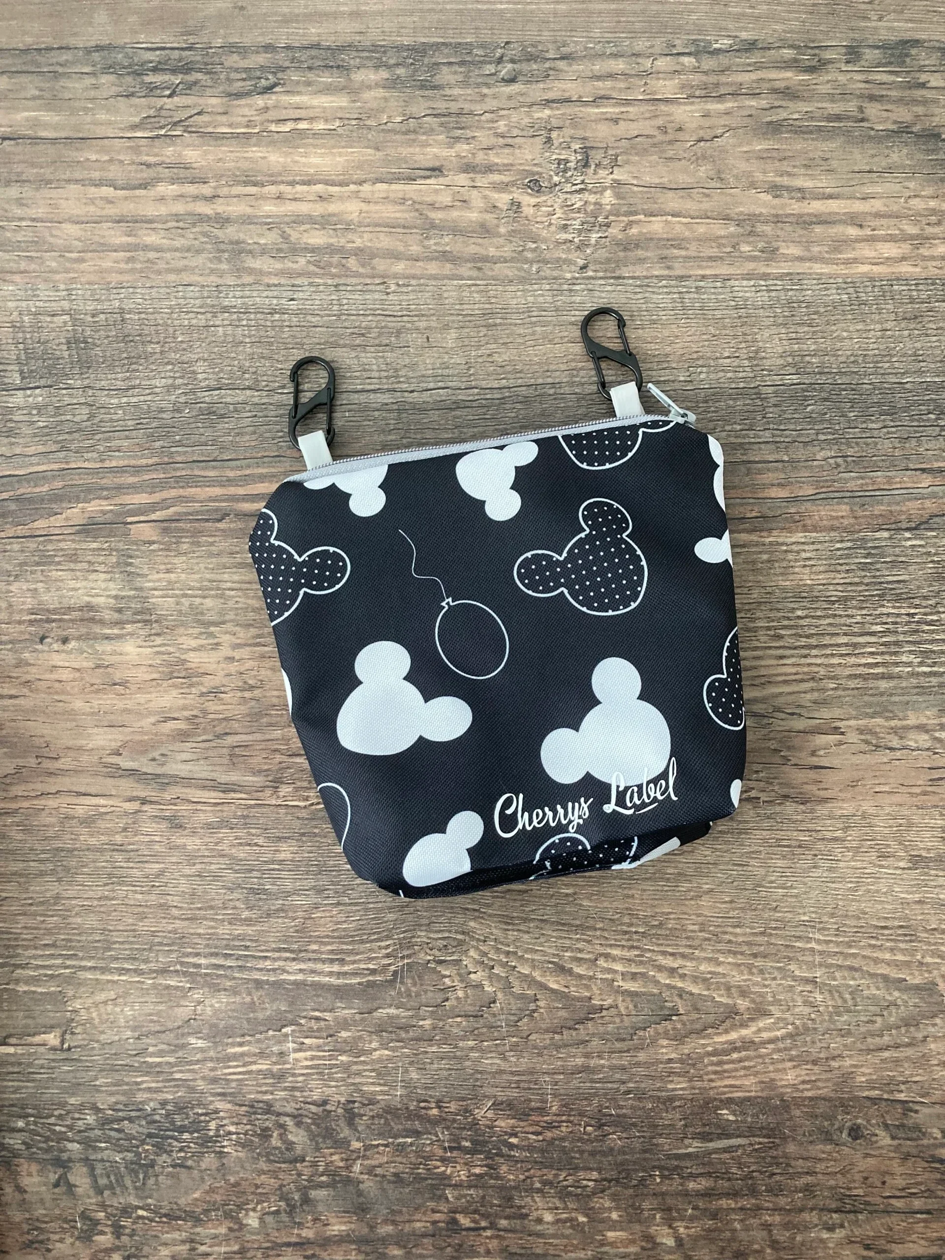 Leckerlitasche Mickey schwarz groß