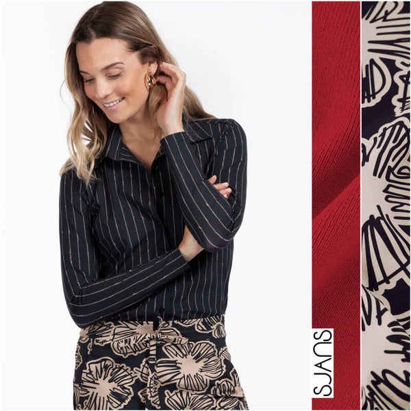 Studio Anneloes 'Poppy pinstripe ' Blouse