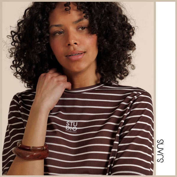 Studio Anneloes 'Stripe Studio Floor' Tshirt