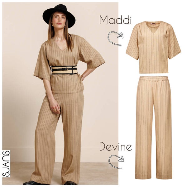 Studio Anneloes 'Divine stripe' Trouser