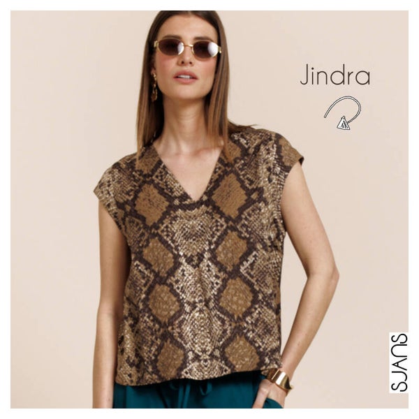 Studio Anneloes 'Jindra snake' Top