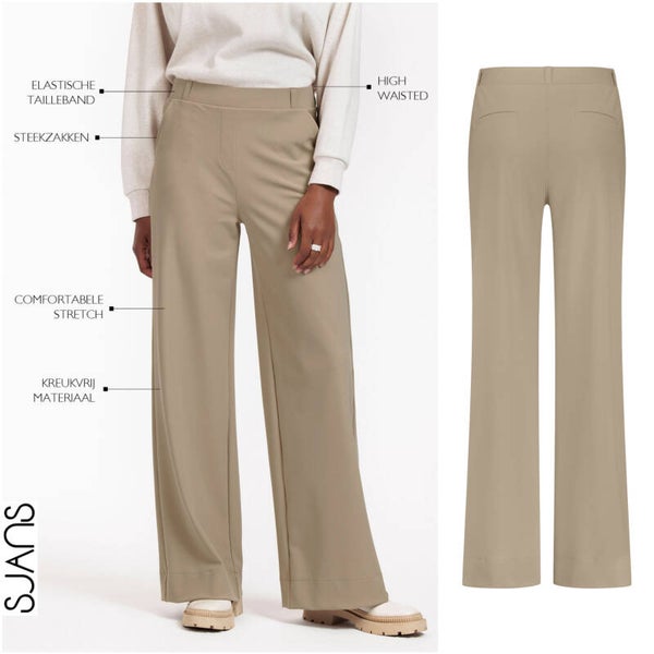 Studio Anneloes 'Lexie long bonded' Trouser
