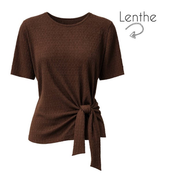 Tramontana 'Lenthe' Short sleeve top bow