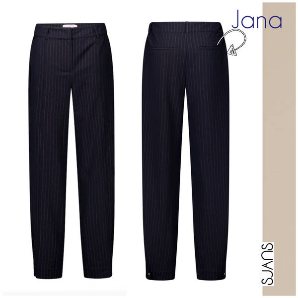 Studio Anneloes 'Jana gold stripe' Trouser