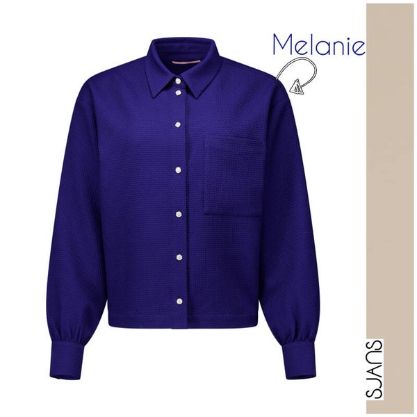 Studio Anneloes 'Melanie waffle' Blouse