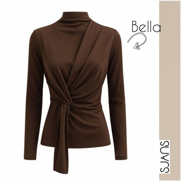 Tramontana 'Bella' wrap detailed top