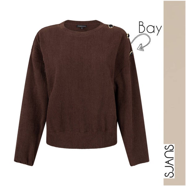 Tramontana 'Bay' Jumper dropped shoulder