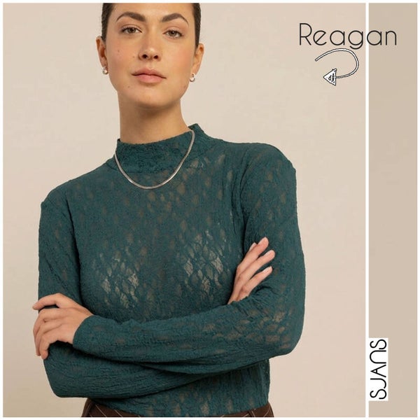 Studio Anneloes 'Reagan lace col' Top