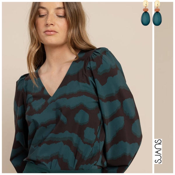 Studio Anneloes 'Les blurred' Top