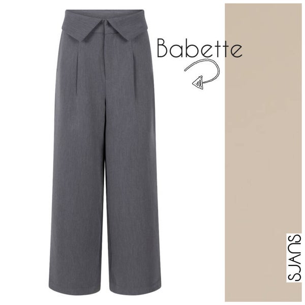 Tramontana 'Babette' reverse waistband Trouser