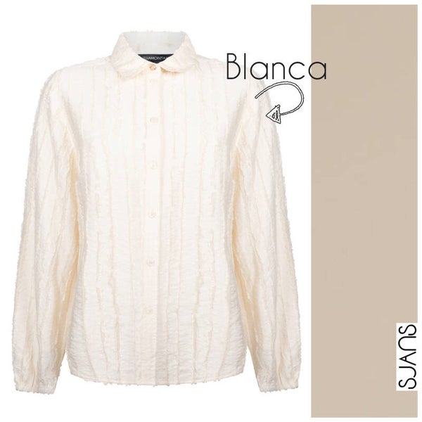 Tramontana 'Blanca' textured stripe Blouse