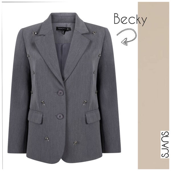 Tramontana 'Becky' embellished Blazer