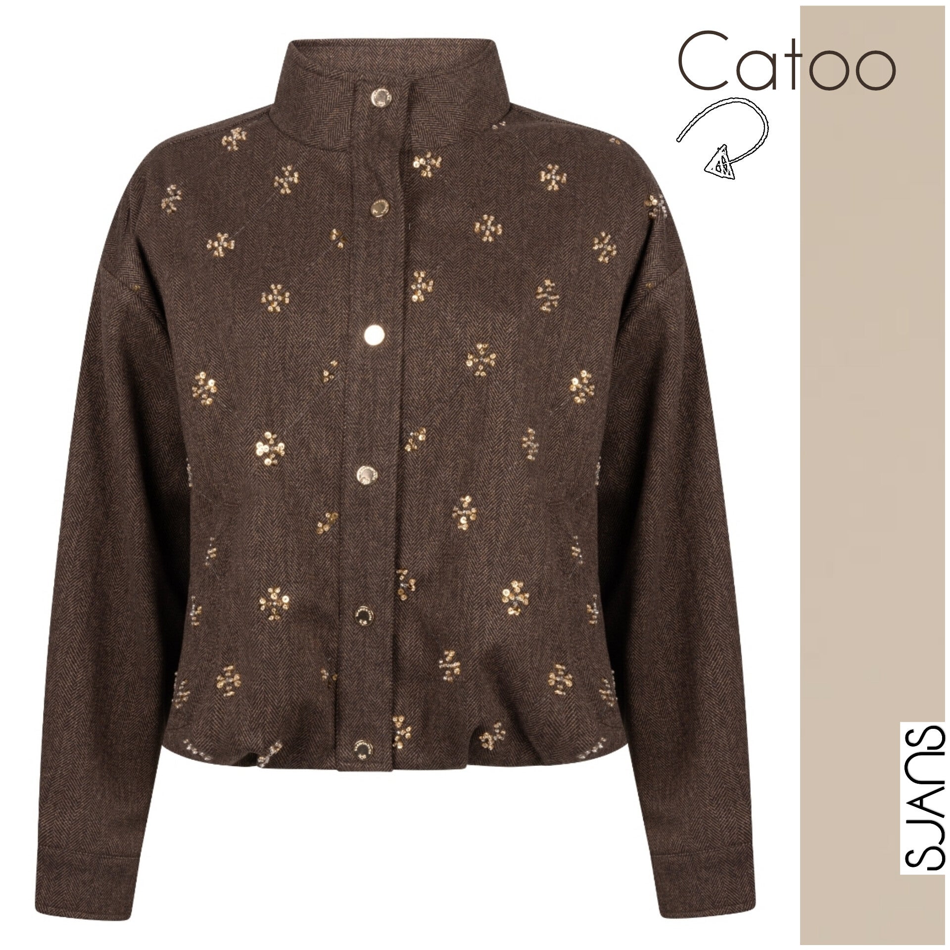 Tramontana 'Catoo' tweed jacket sequins