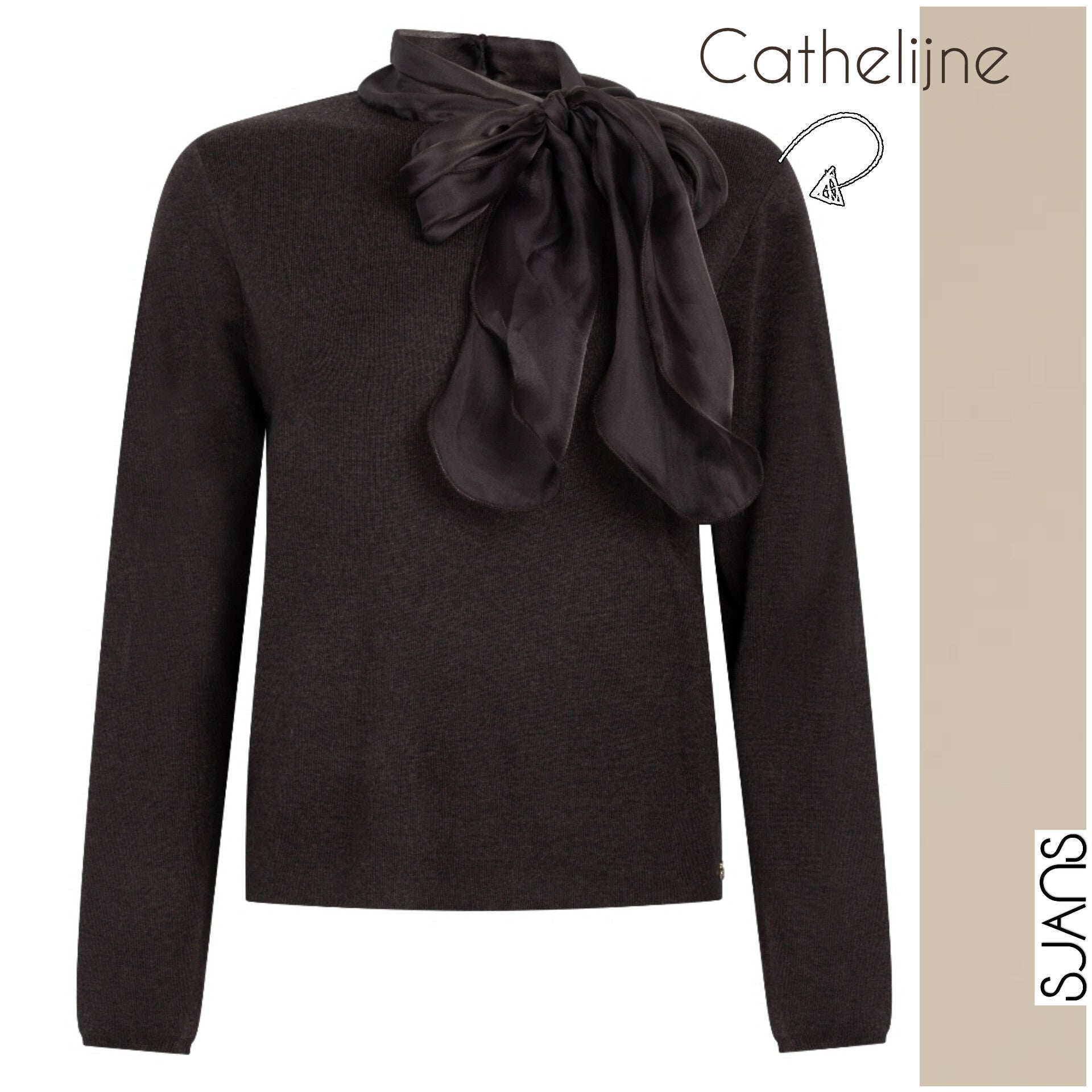 Tramontana 'Cathelijne' Jumper scarf