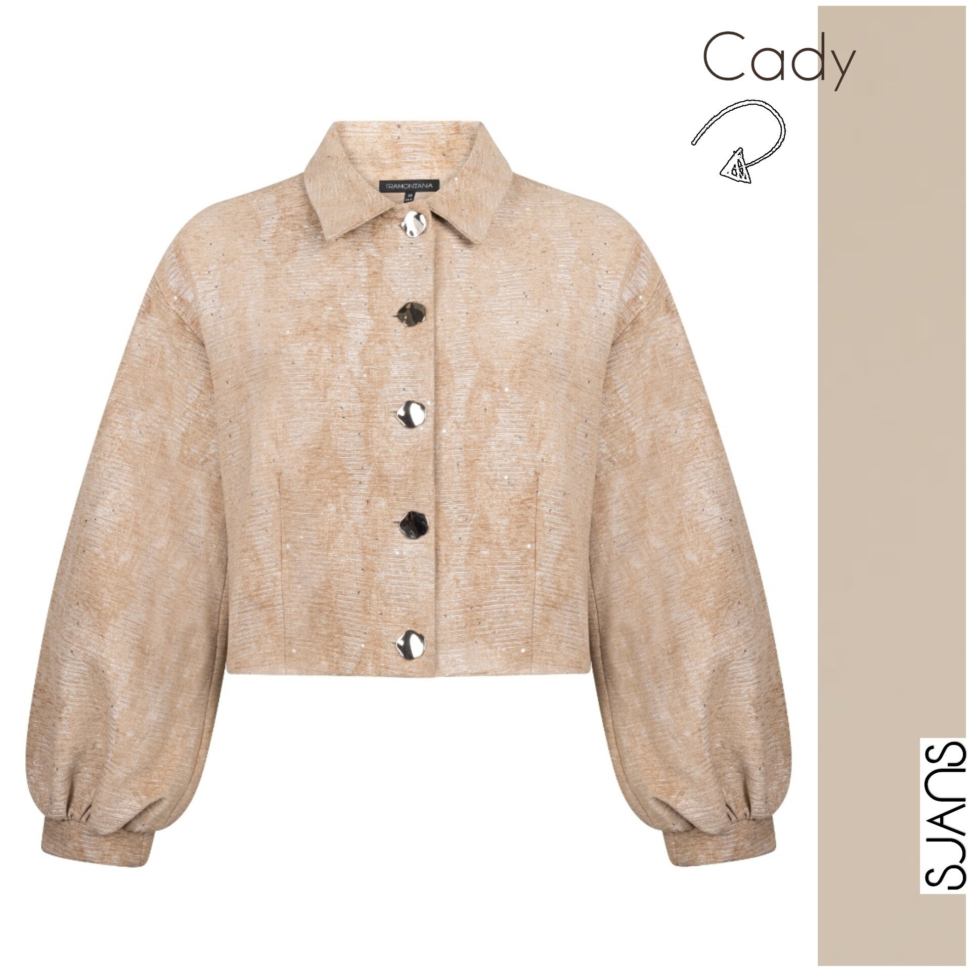 Tramontana 'Cady' sequins jaquard Jacket