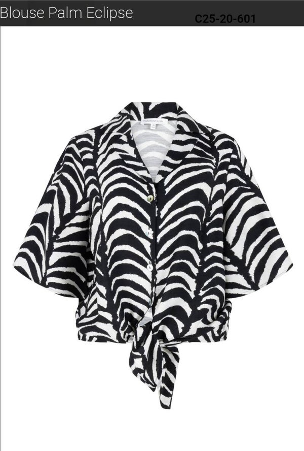 Tramontana 'Karin' palm eclipse blouse