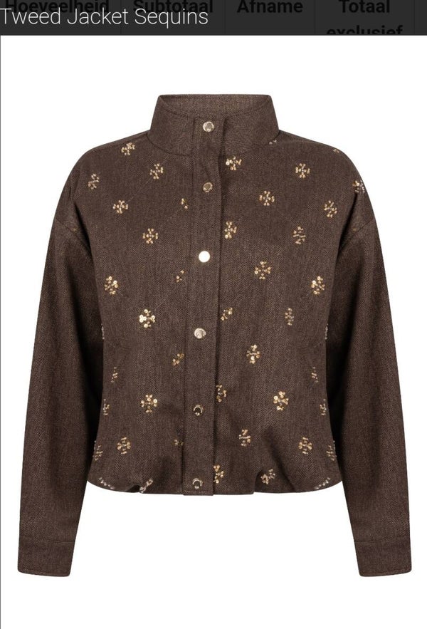 Tramontana 'Catoo' tweed jacket sequins