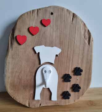 Leinenhalter-Hundegarderobe