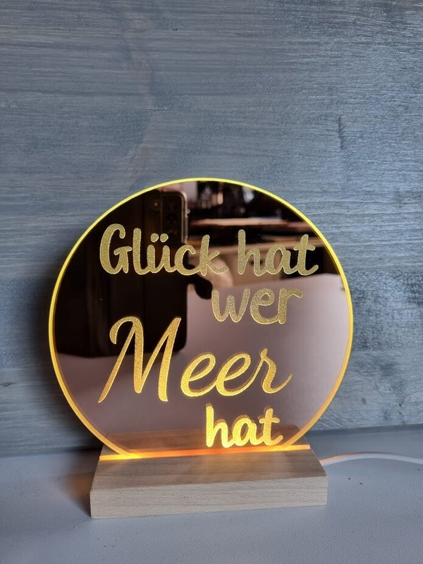 Beleuchteter Spiegel