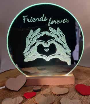 Beleuchteter Spiegel