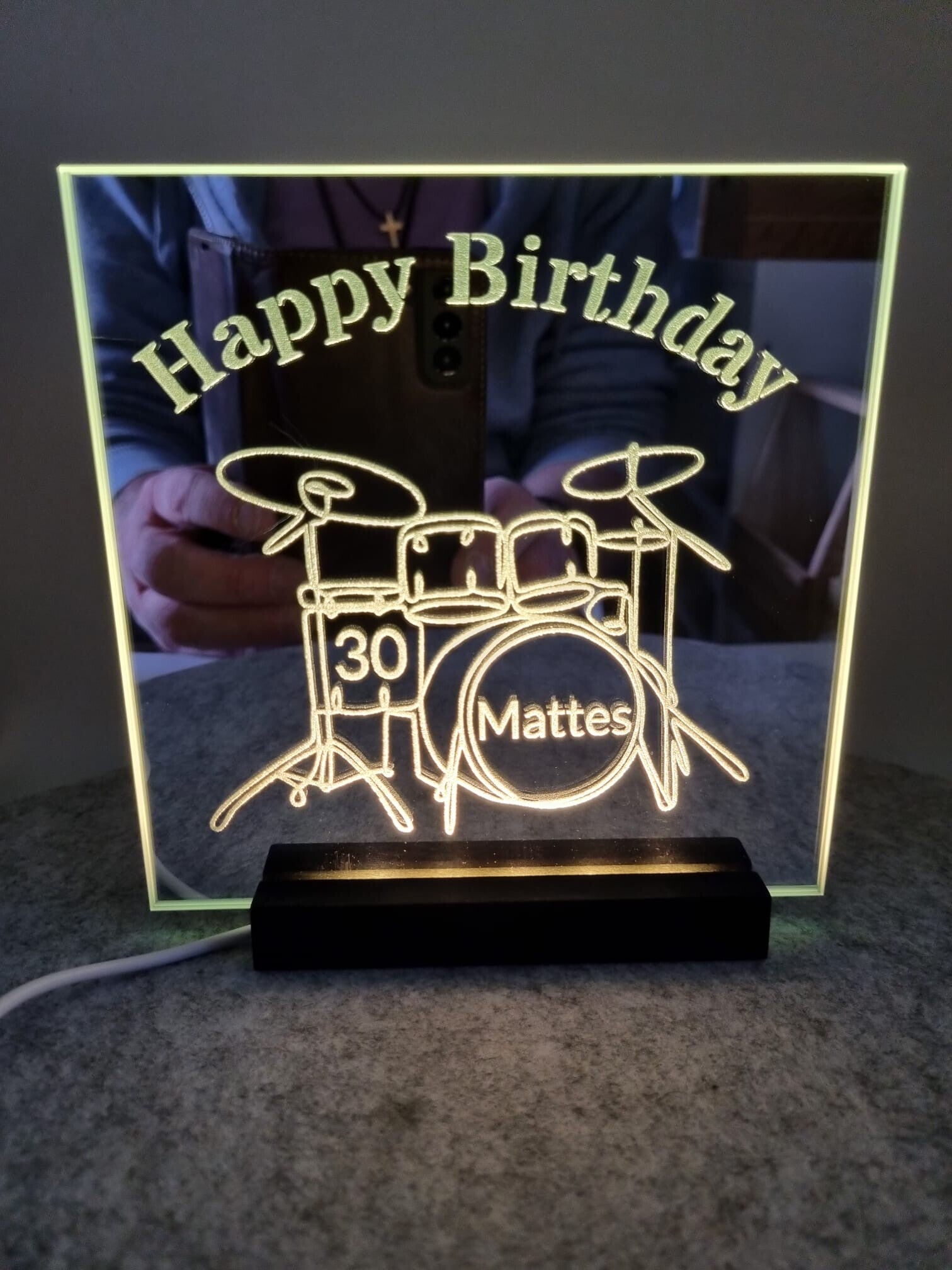 Beleuchteter Spiegel