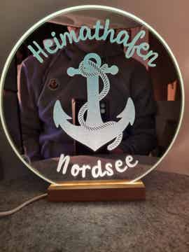 Beleuchteter Spiegel "Maritim"