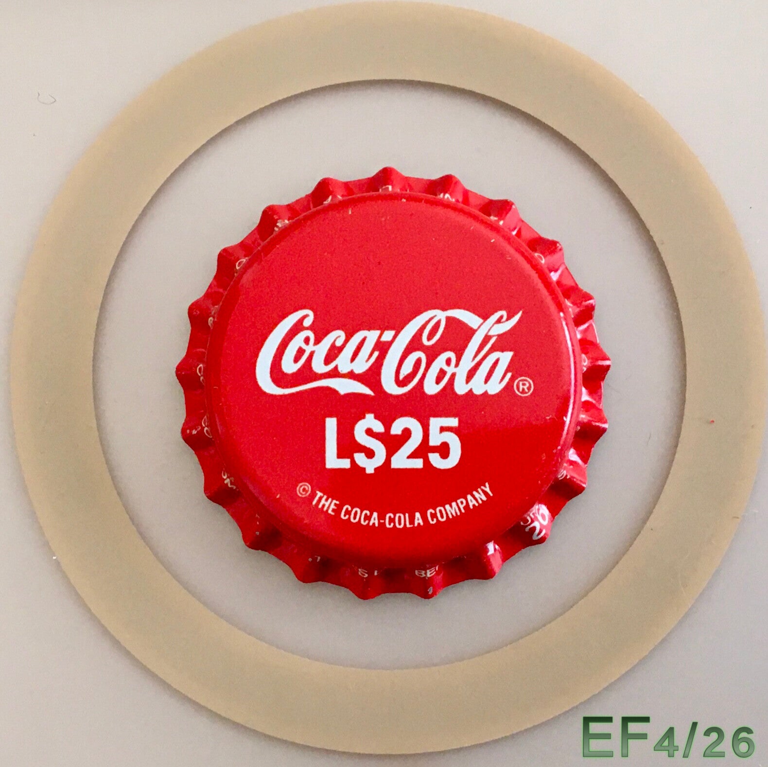 CHAPA TAPON CORONA SERIE A