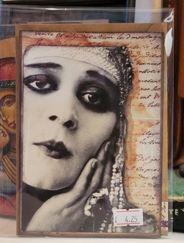 Carte de vœux vierge avec enveloppe