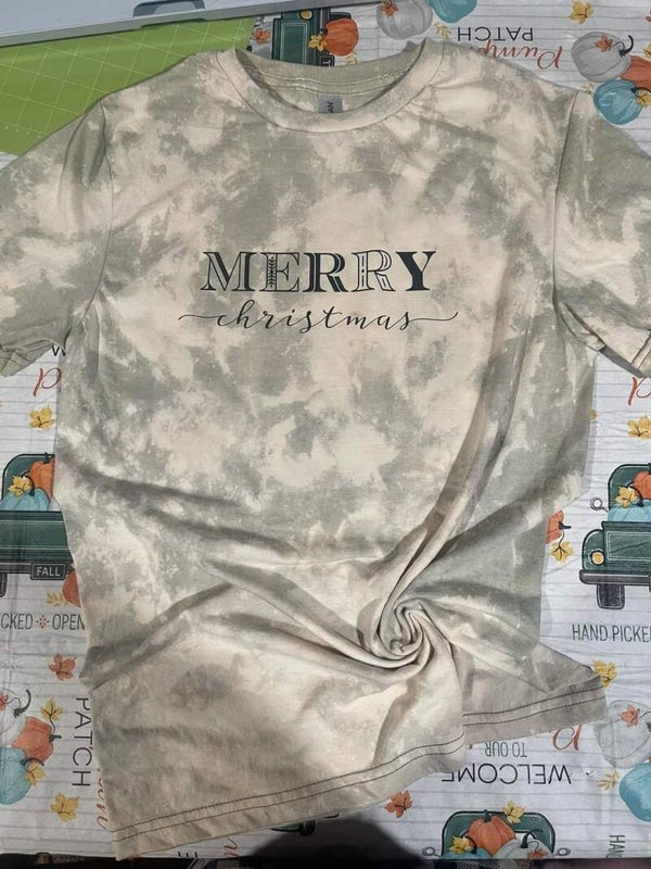 Bleached and custom shirts