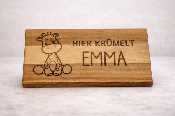 Schneidebrett (Schneidebrett kann vom Aussehen variieren)