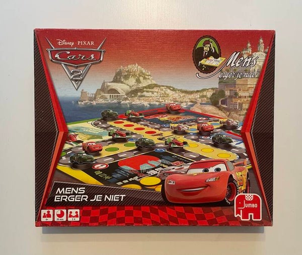 Disney Pixar Cars 2 Mens Erger Je Niet Bordspel van Jumbo