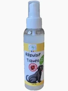Spray Naturel contre les tiques pour chien