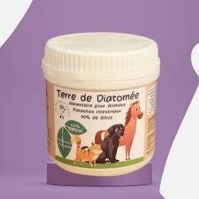 Terre de diatomée chat, chien et cheval, qualité alimentaire