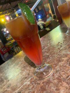 Home Made Strawberry Iced Tea