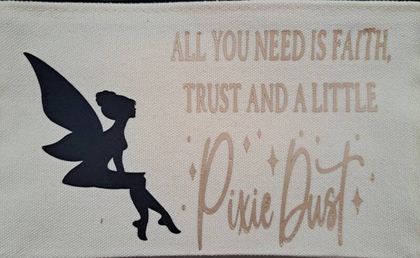 Pixie dust pencil case/makeup puch