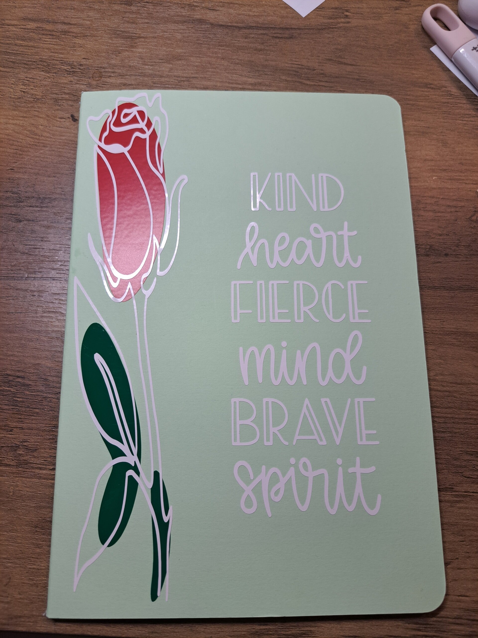 Rose notebook