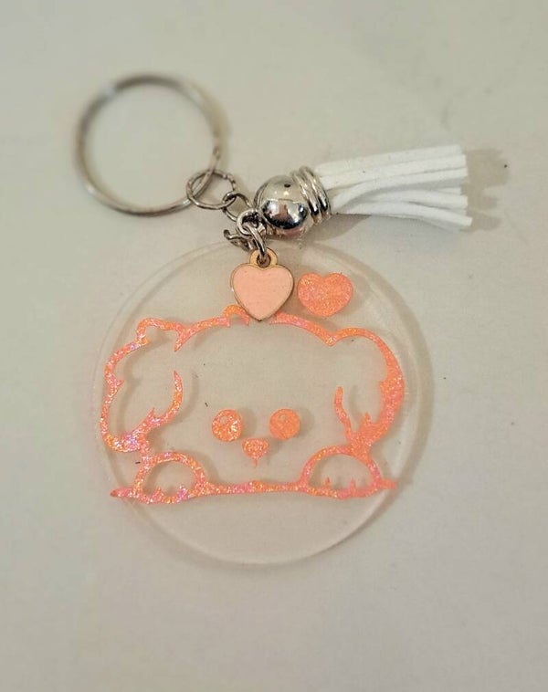Dog keyring