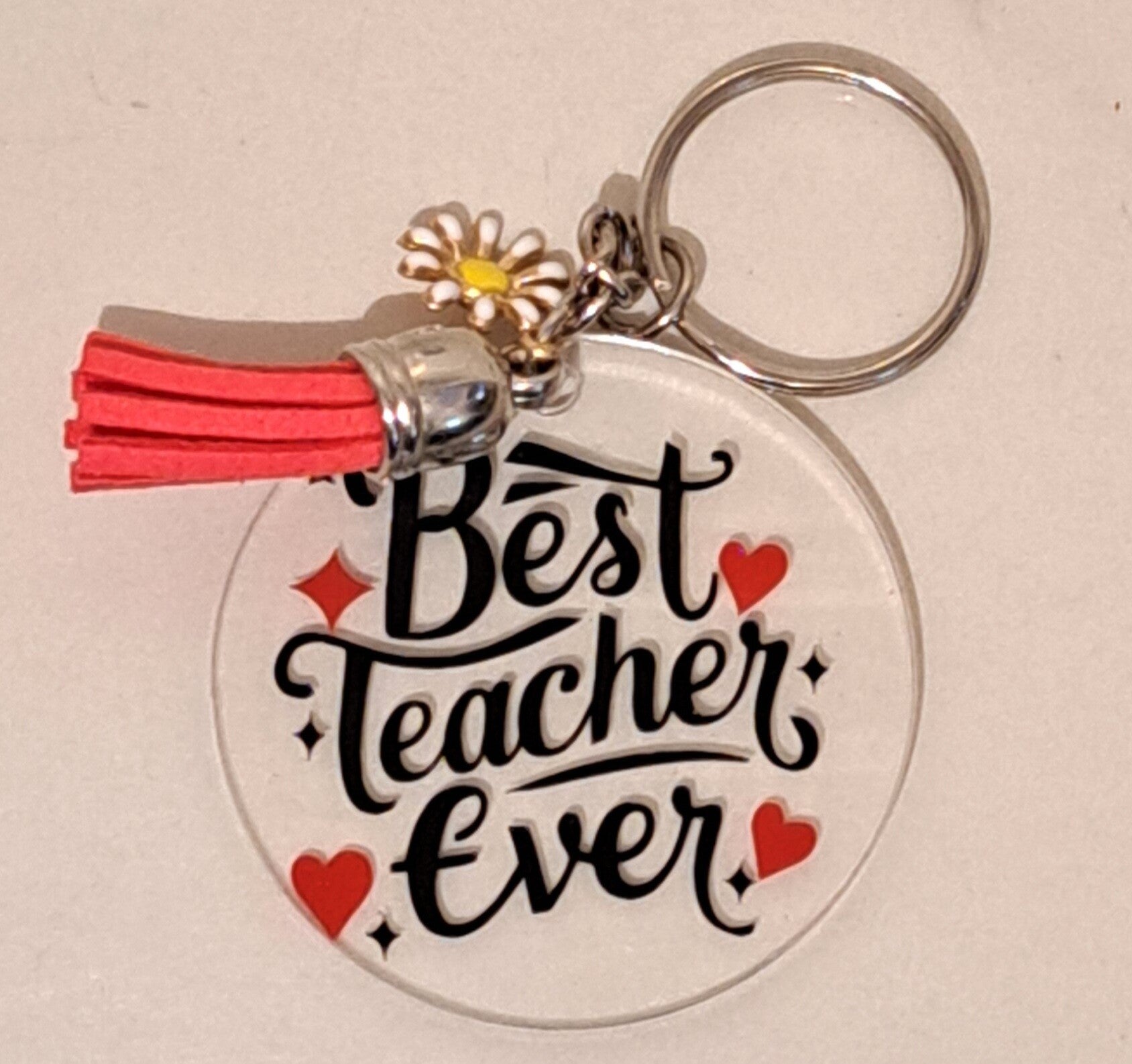 Best teacher ever keyring