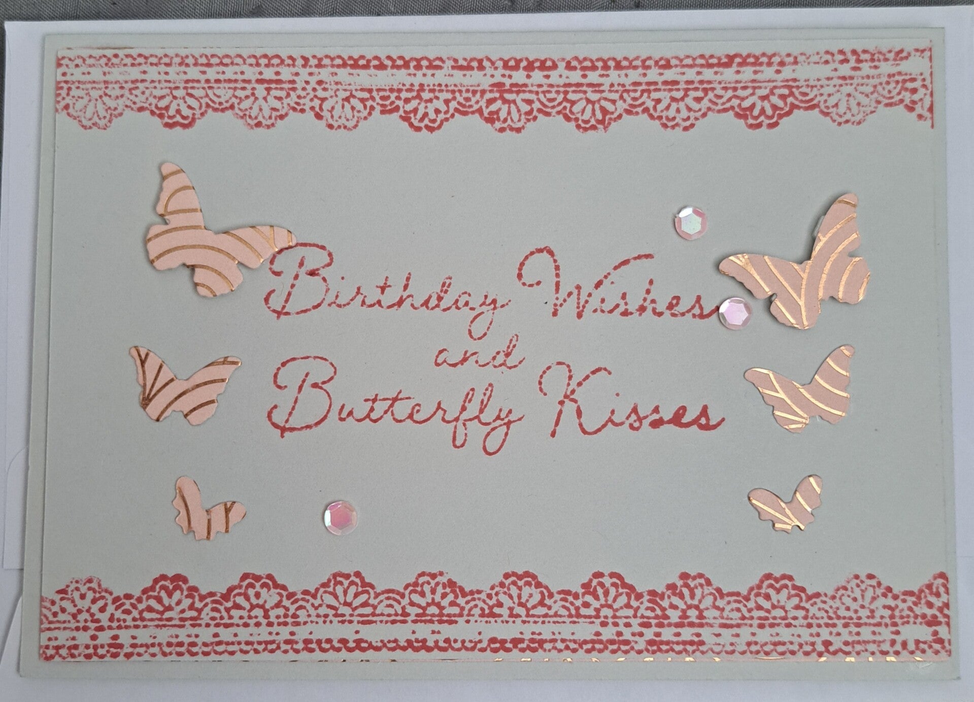 Birthday wishes and butterfly kisses