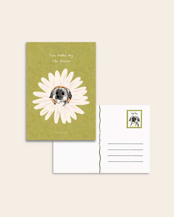 Postcard “Blooming life”