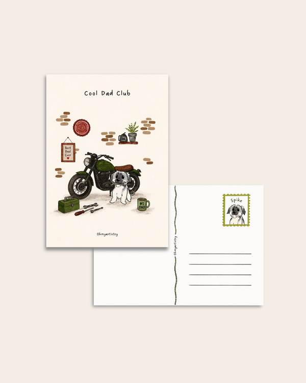 Postcard “Cool Dad”